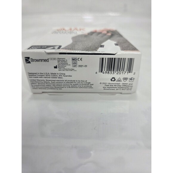 IMAK® Compression Arthritis Gloves, Medium – Premium Arthritic Joint Relief - Picture 3 of 7